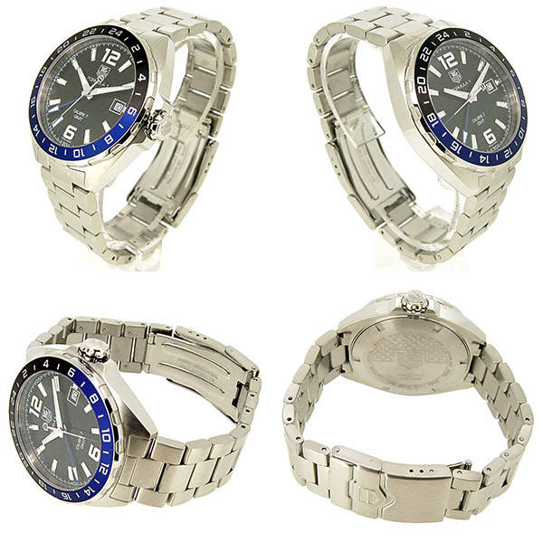 ほぼ未使用‼️完動品【TAG HEUER】WAZ211A フォーミュラー1 GMT 中古)TAG HEUER タグ・ホイヤー F1 GMT WAZ211A.BA0875（商品ID