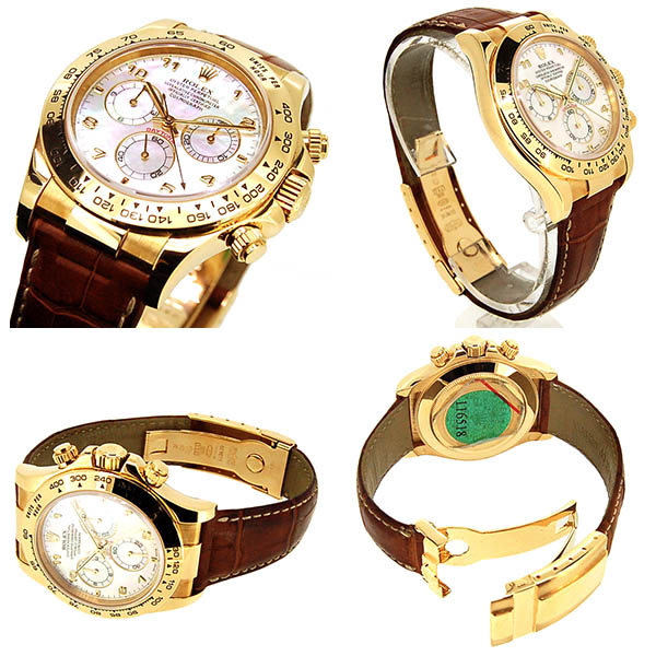 ロレックス ROLEX デイトナ Ref.116518NA K18YG ホワイトシェル ロレックス ROLEX デイトナ Ref.116518NA K18YG ホワイトシェル