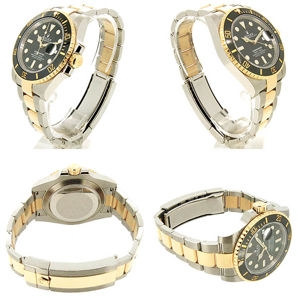ROLEX　ロレックス　サブマリーナ　コンビ　コマ ロレックス ROLEX サブマリーナ デイト コンビ 116613LB 青サブ