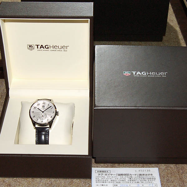 タグホイヤー TAG HEUER カレラ ヘリテージ キャリバー6 WAS2111