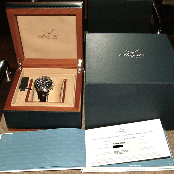 ブレゲ BREGUET トランスアトランティック タイプ21 3810ST/92