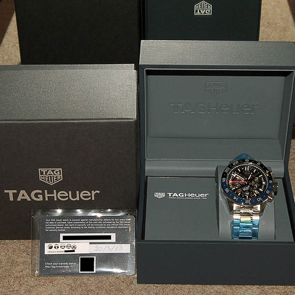 タグホイヤー Heuer カレラ キャリバーホイヤー02 Gmt Cbg2a1z Ba0658 Ss 45mm 新品アウトレット Zetton ゼットン
