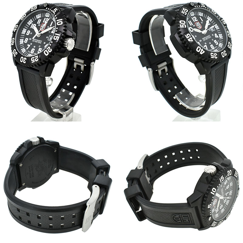 ✨美品✨　LUMINOX ルミノックス　ネイビーシールズ　3050/3950 ルミノックス LUMINOX ネイビーシールズ シリーズ 3050/3950 ブラック