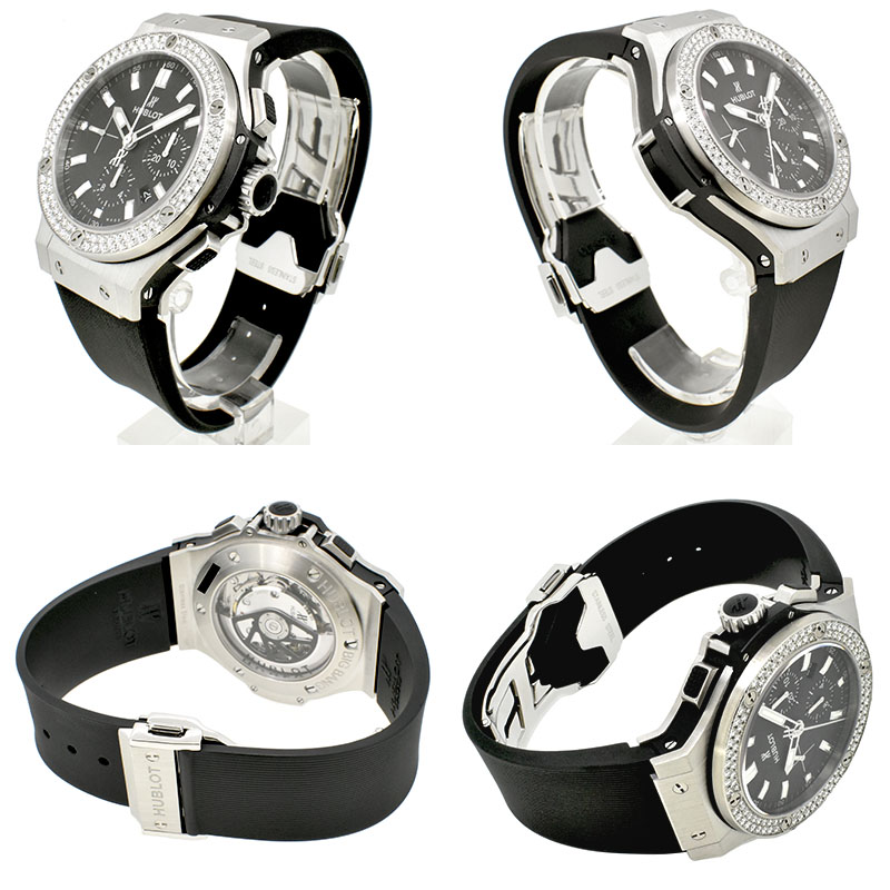 ウブロ Hublot ビッグバンエボリューション ダイヤモンドベゼル 301 Sx 1170 Rx 1104 ラバーベルト 44mm Used 中古 Zetton ゼットン