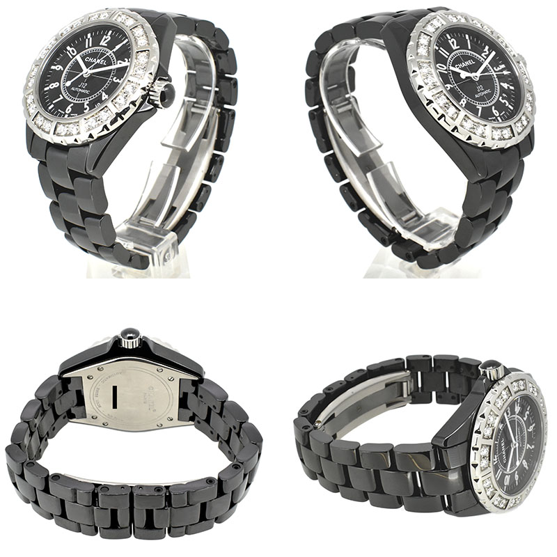 即納】 シャネル J12 メンズ 38mm ミディアムサイズ アフター