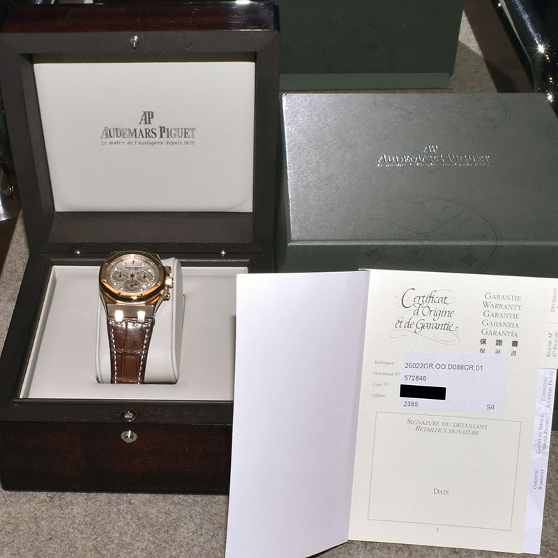 オーデマ・ピゲ AUDEMARS PIGUET ロイヤルオーク クロノグラフ