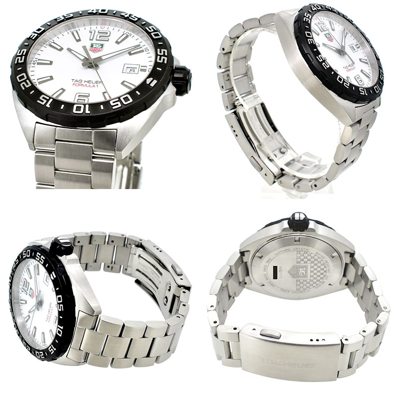 タグホイヤー　フォーミュラ1ホワイト 新品)TAG HEUER タグ・ホイヤー F1 ホワイト WAZ1111.BA0875（商品ID