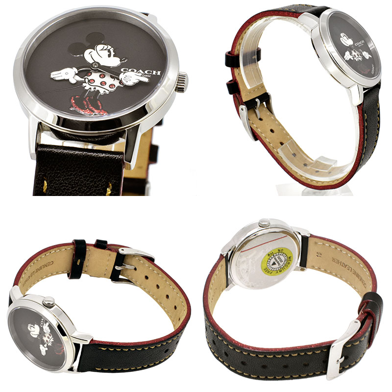 コーチ COACH ディズニー ミニー 32mm クォーツ USED 中古