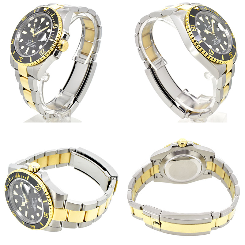 ロレックス ROLEX サブマリーナ コンビ Ref.116613LN ブラック G番