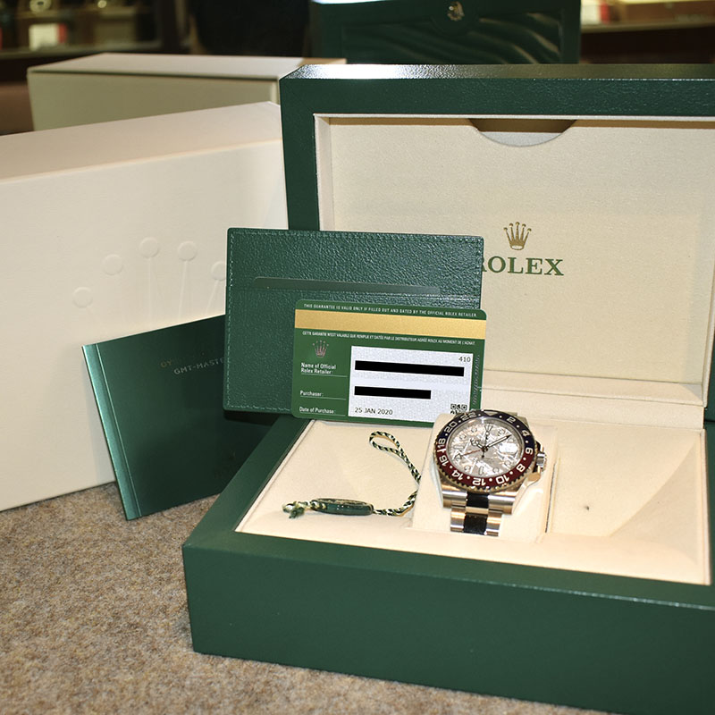 ロレックス ROLEX GMTマスター2 126719BLRO ブルー/レッドベゼル