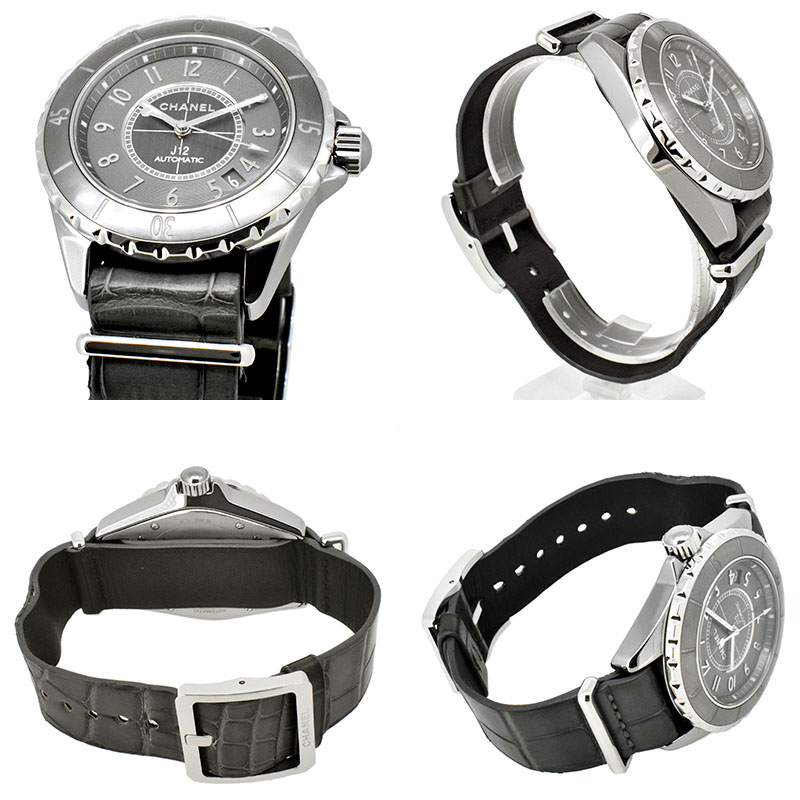 シャネル CHANEL J12 G.10 38mm H4187 チタンセラミック 自動