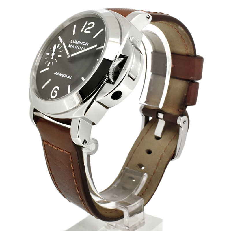 パネライ Panerai ルミノールマリーナ Pam 手巻き 44mm 革ベルト E番 Used 中古 Zetton ゼットン パネライ Panerai ルミノールマリーナ Pam 手巻き 44mm 革ベルト E番 Used 中古 Zetton ゼットン