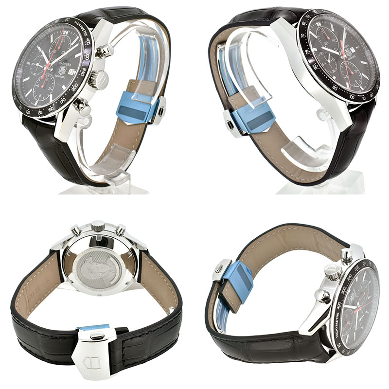 タグホイヤー TAG HEUER カレラ レーシング クロノグラフ CV2014 SS