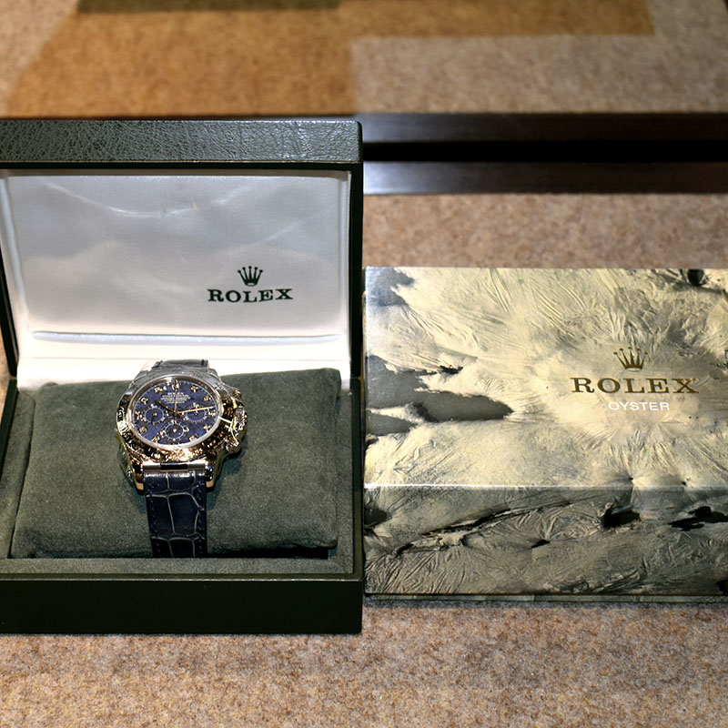 ロレックス ROLEX デイトナ Ref.16519G ソーダライト 18KWG 8P